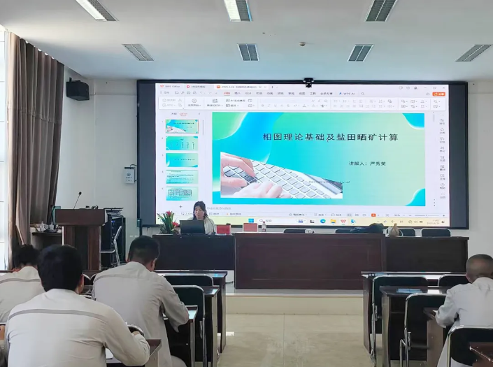 公司成功舉辦水鹽體系相圖理論及應(yīng)用專題培訓(xùn) 助力生產(chǎn)工藝提質(zhì)增效